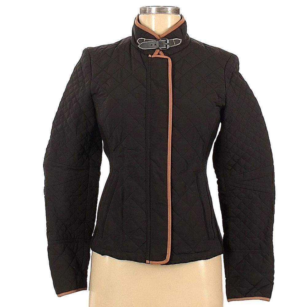 Zara Black Quilted Jacket  